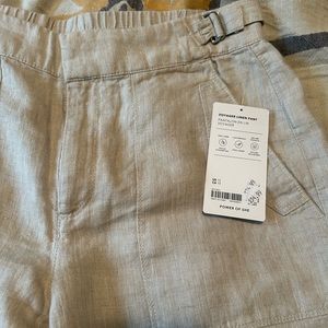Athleta voyager linen pants. NWT.